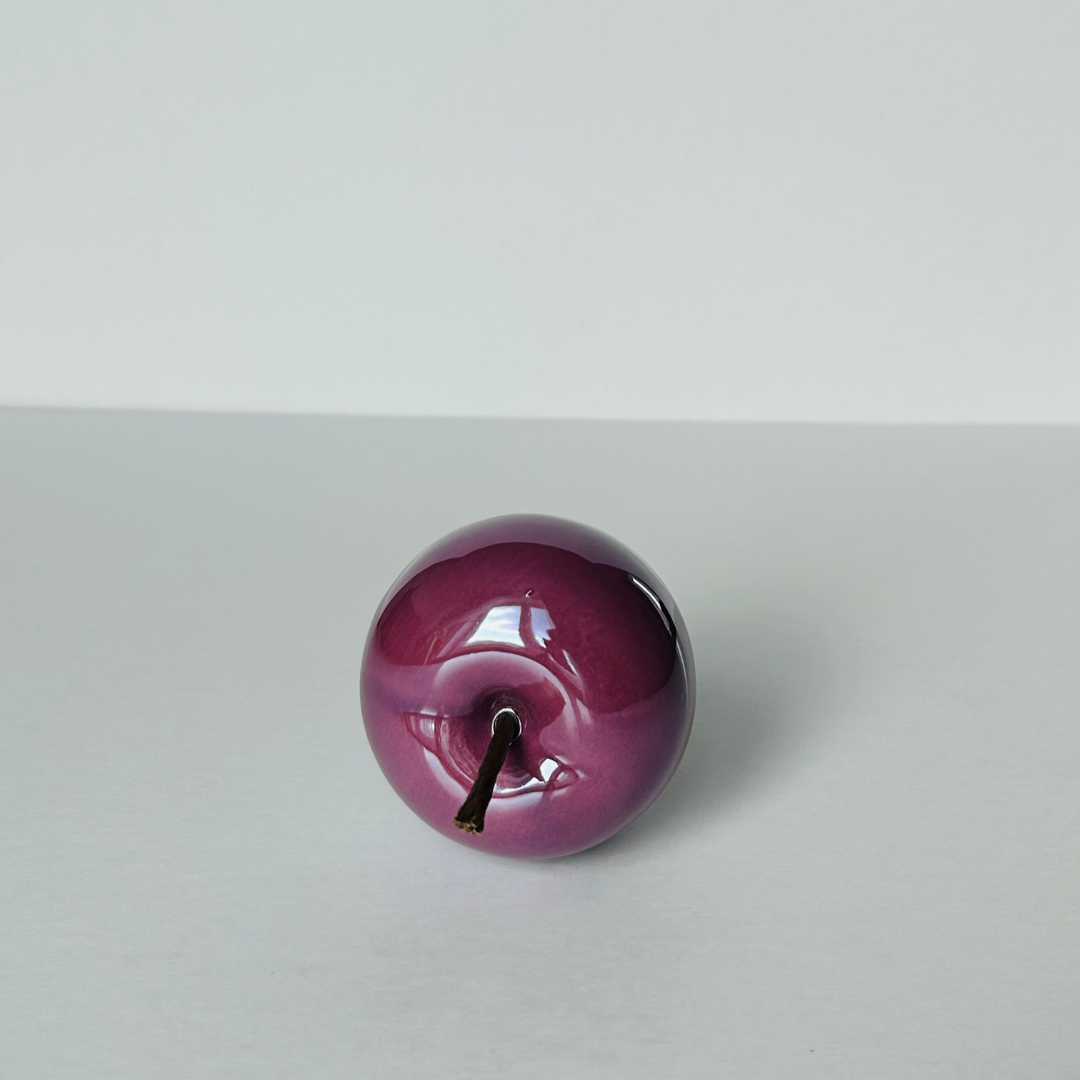 Orchid Ceramic Apple
