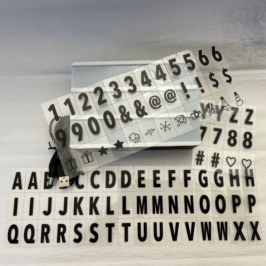 LED Message Light Box