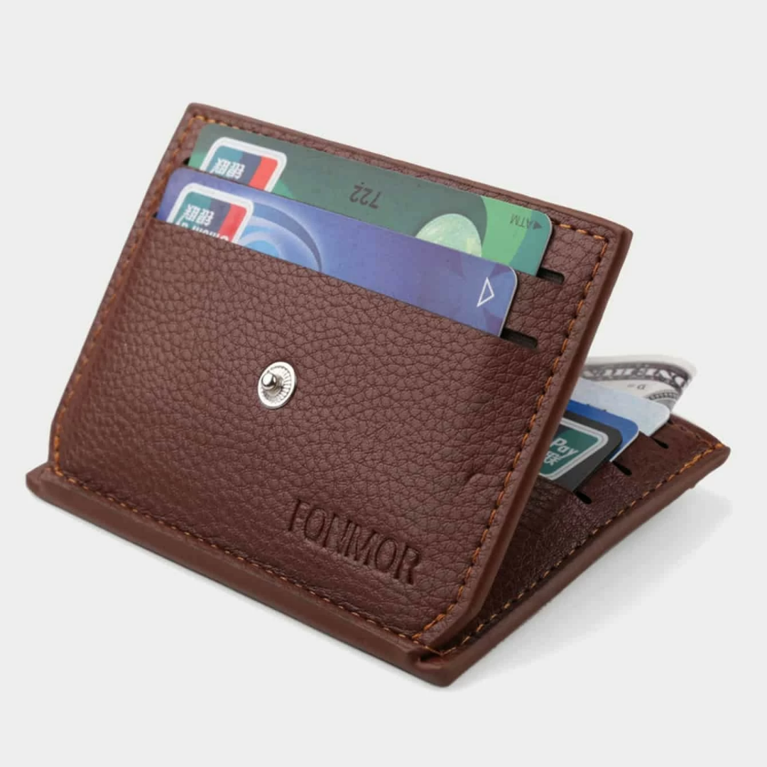 Brown Card Holder