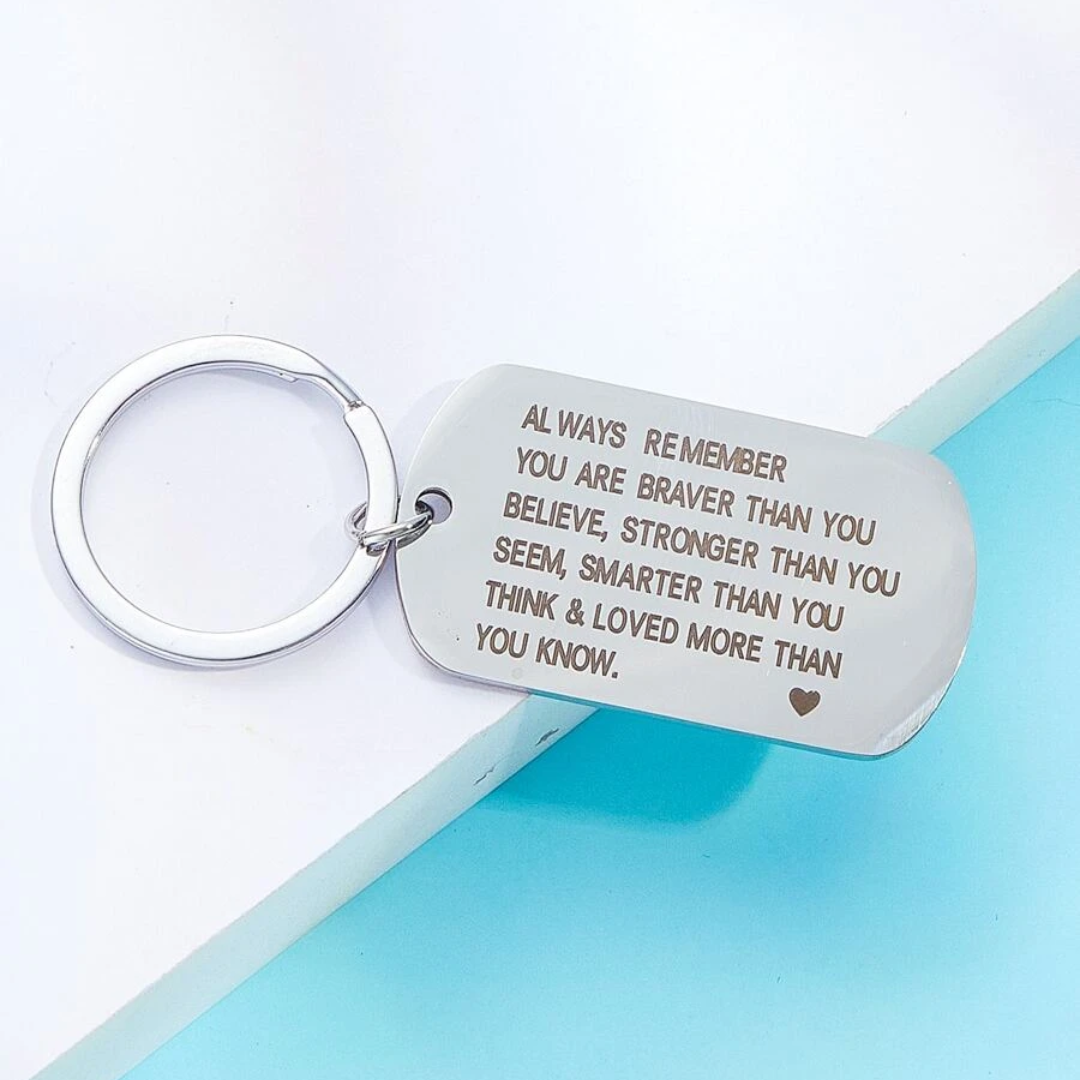 Always Remember Keychain