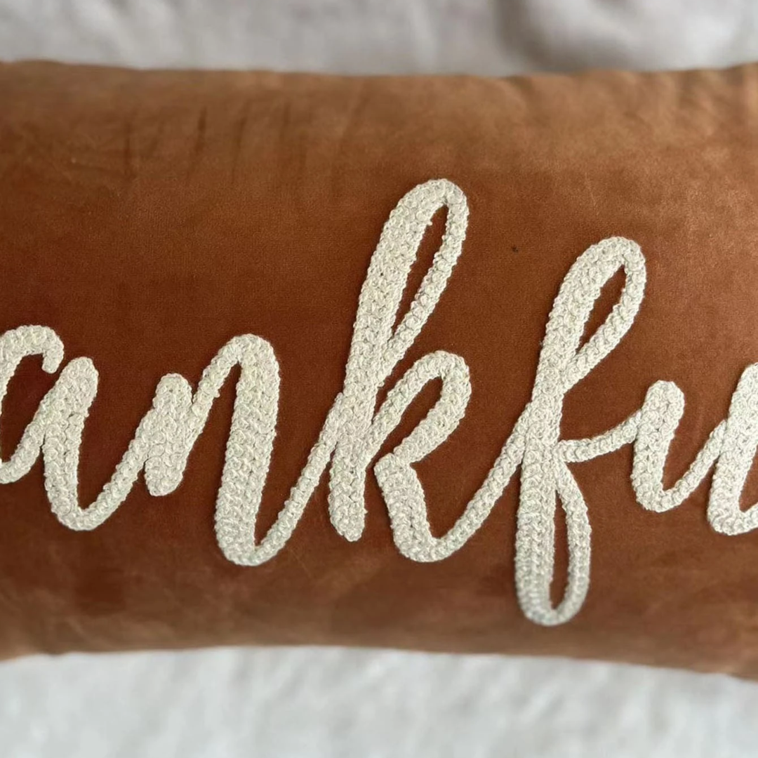 Decorative Pillow - Thankful
