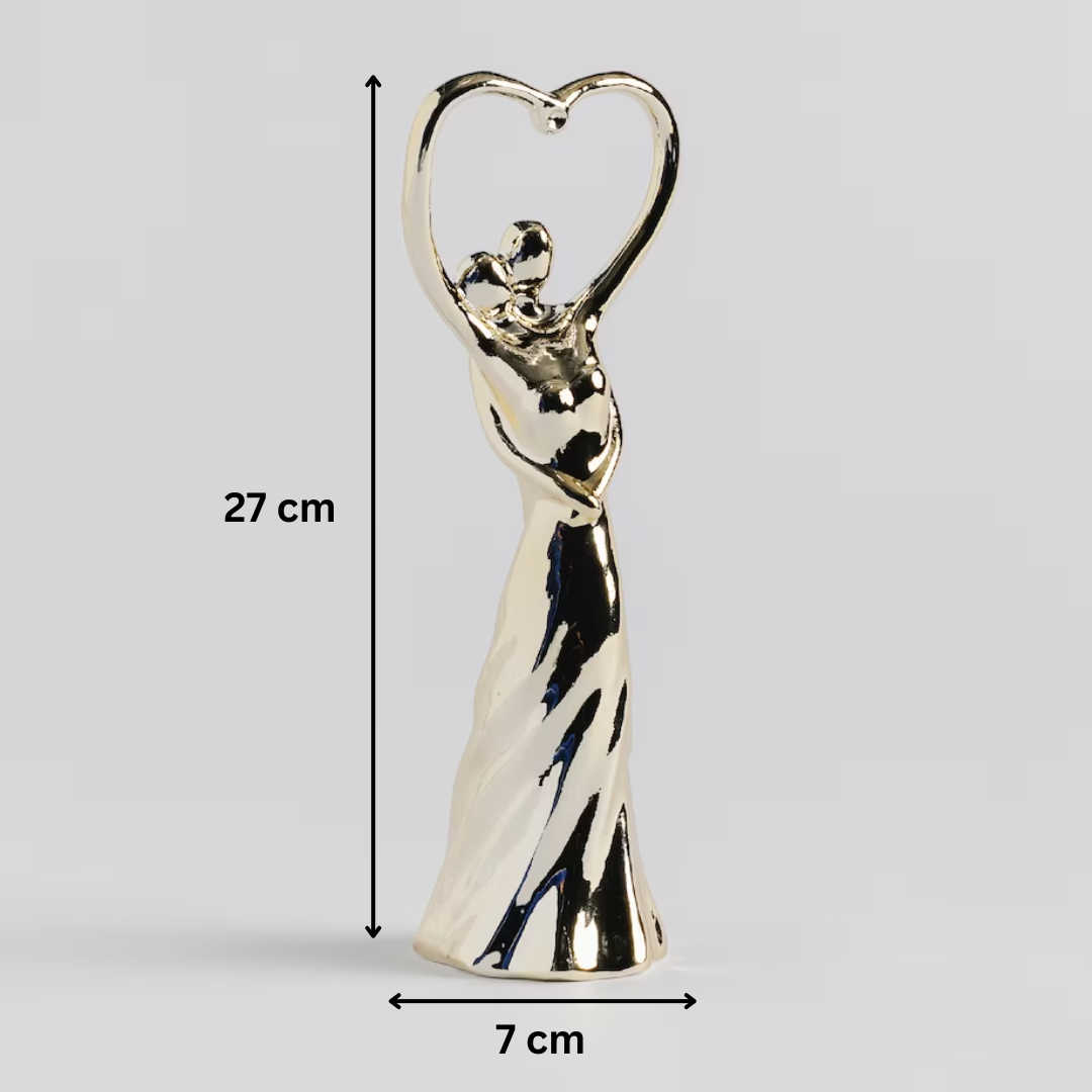 Couple Figurine - Gold