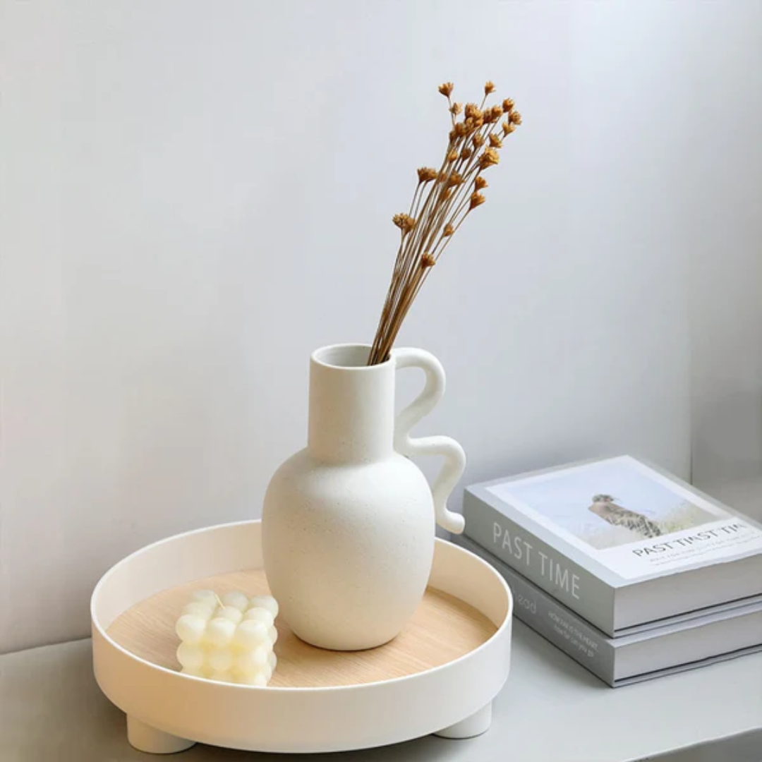 White Ceramic Vase