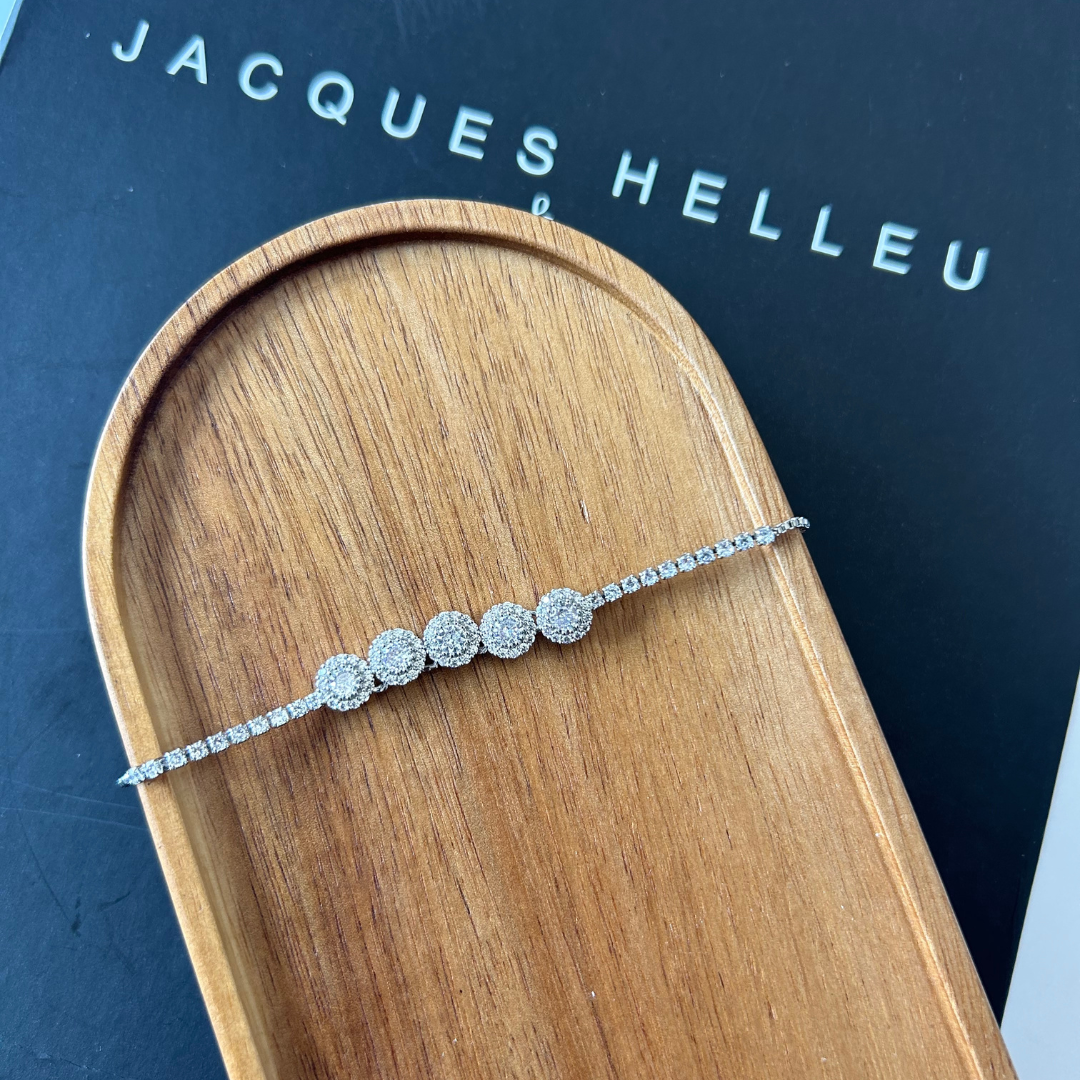 Round Silver Bracelet