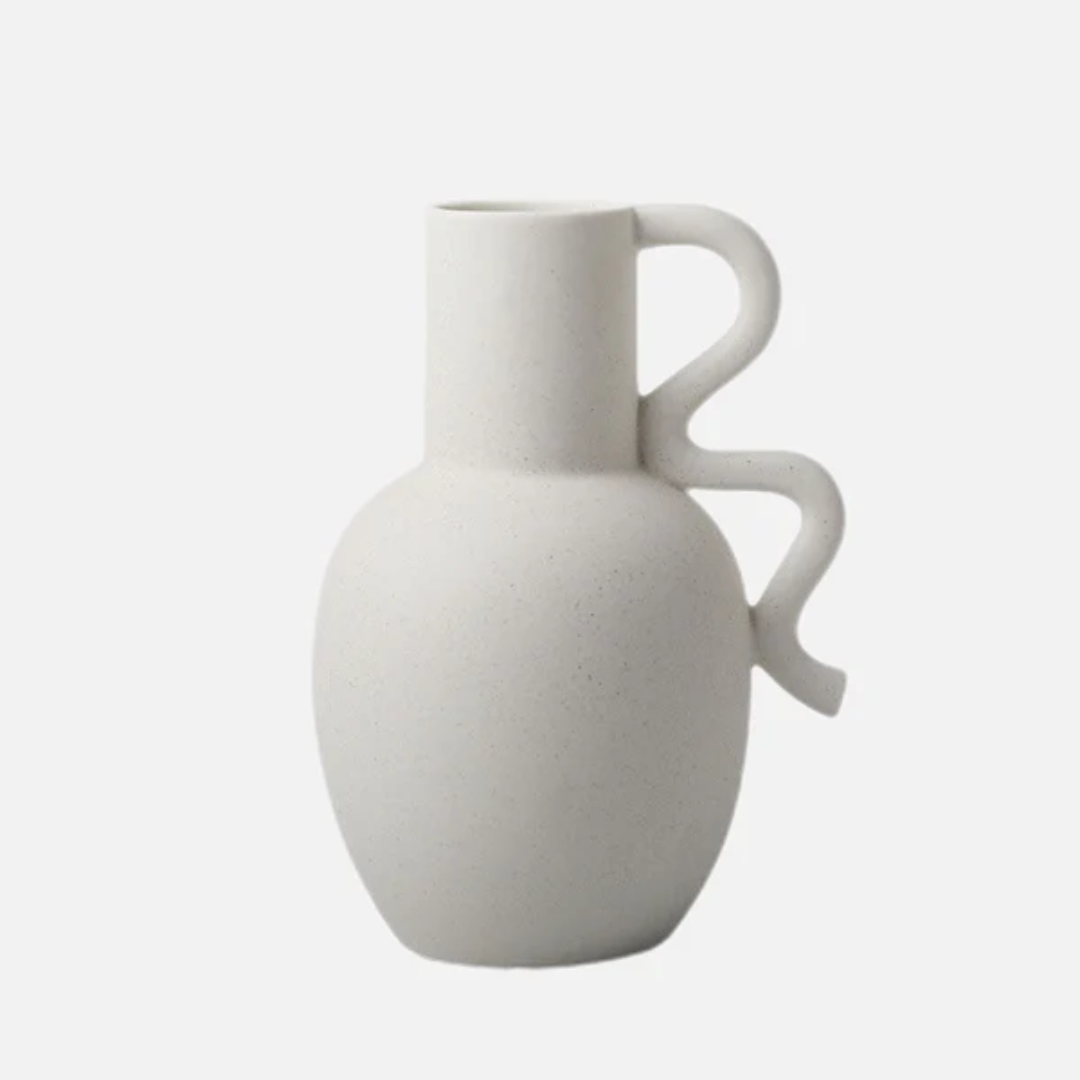 White Ceramic Vase