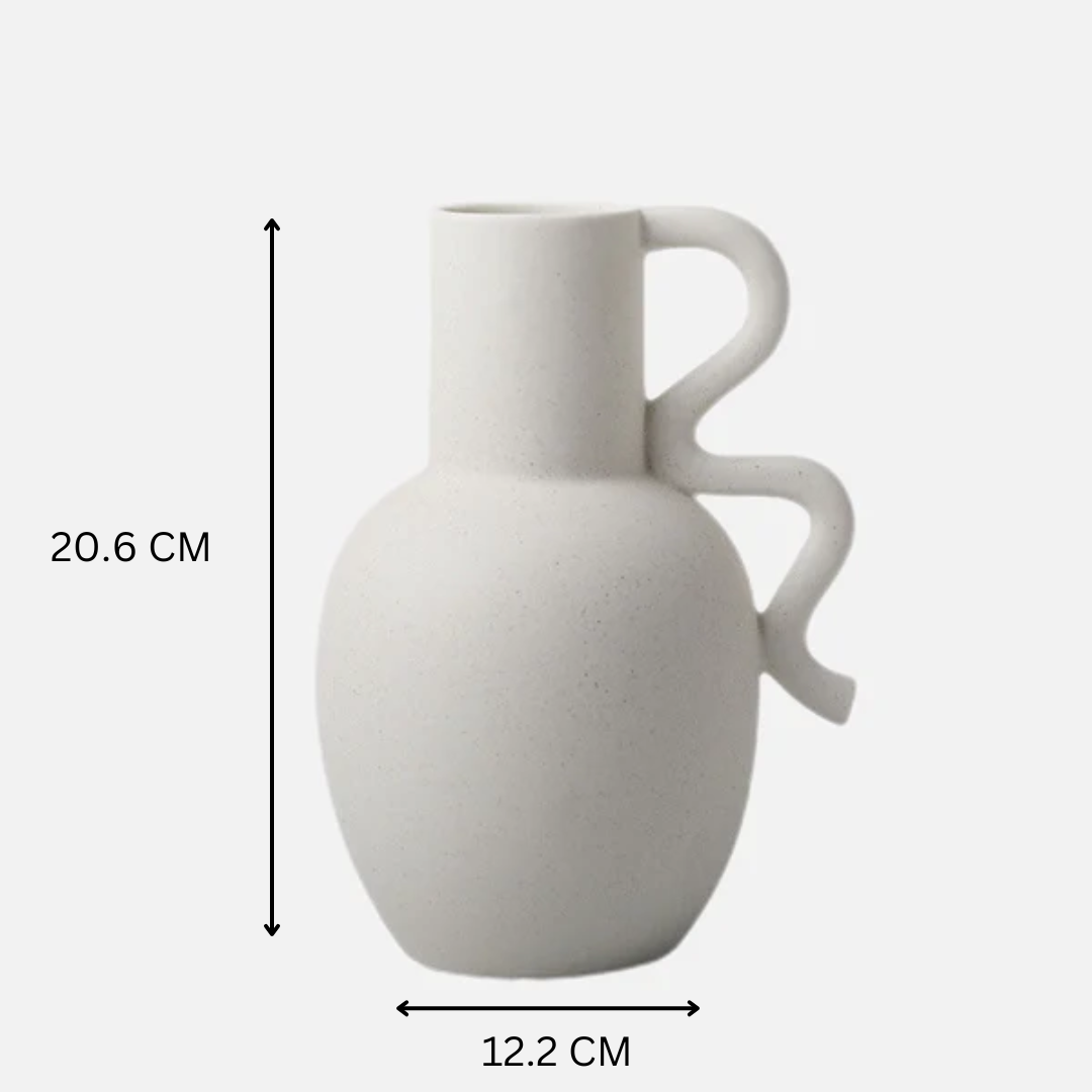 White Ceramic Vase