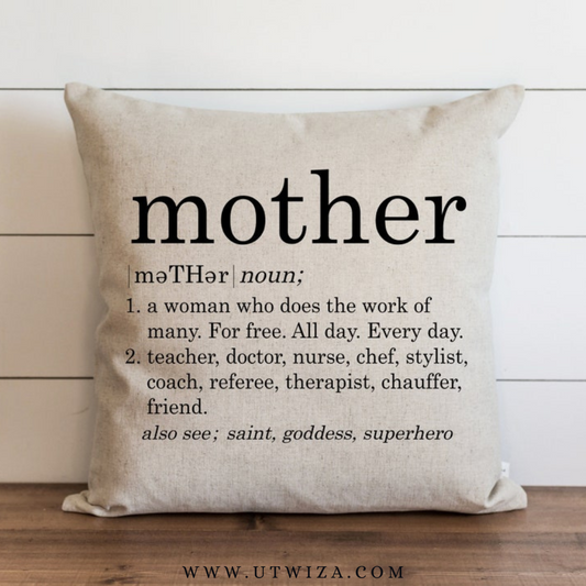 Decorative Pillow - Mother