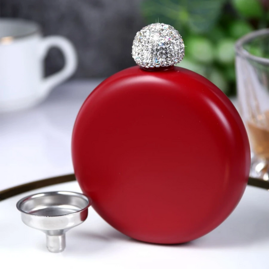 Hip Flask - Red