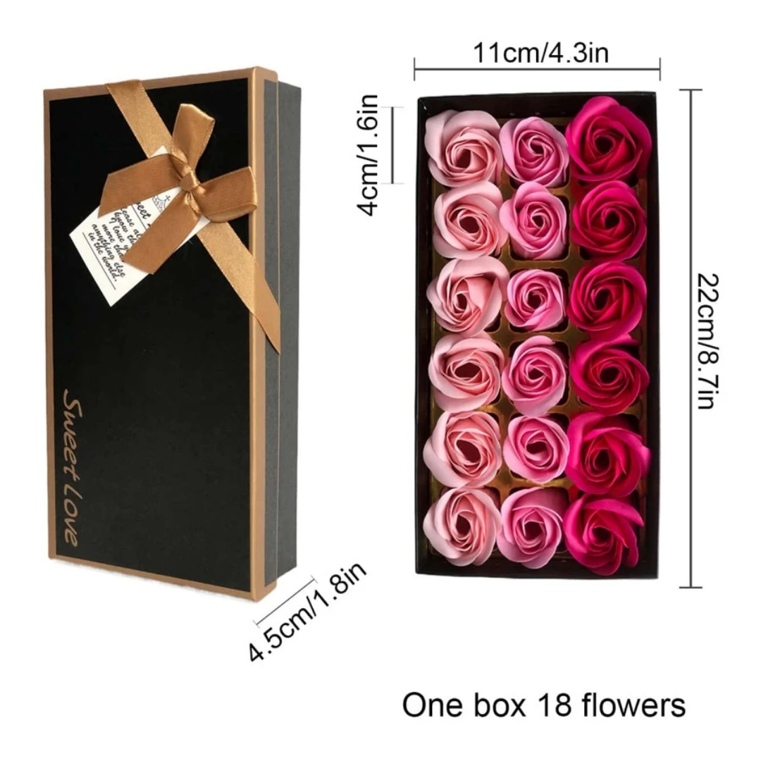 Artificial flower box