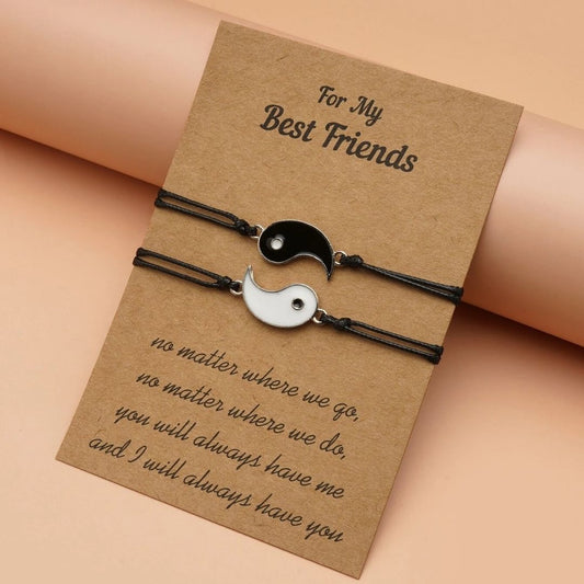 2pcs Best Friends Bracelets - Unisex