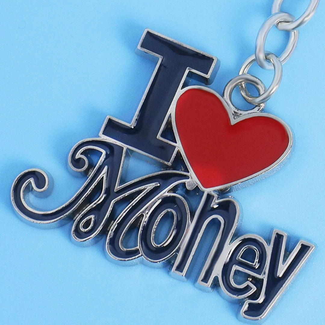 Keychain - I love money