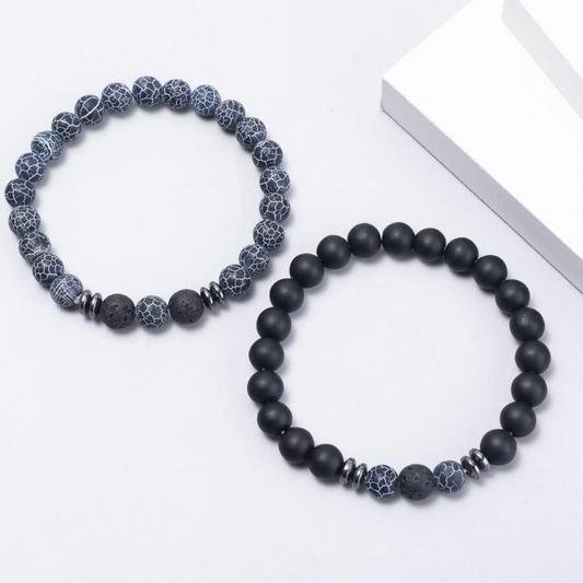 Black & Blue Bracelets