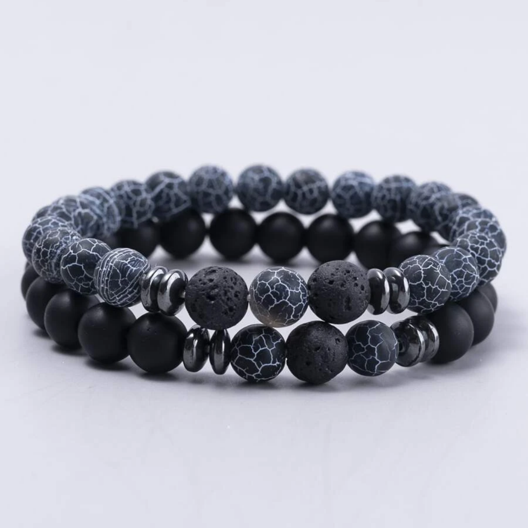 Black & Blue Bracelets