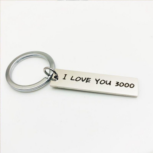 I Love You Keychain