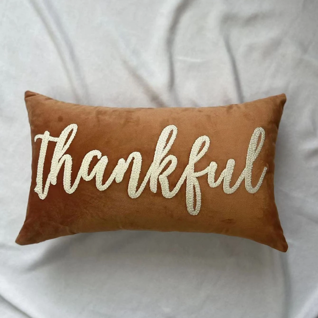 Decorative Pillow - Thankful