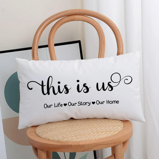 Decorative Pillow - Our Story